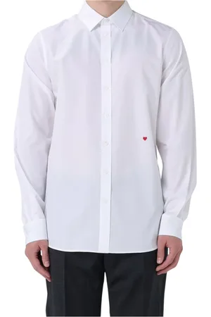 Moschino Heren, Overhemden, Wit, Maat: M