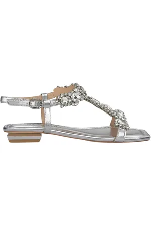 Alma en Pena Dames, Schoenen, Grijs, Maat: 37 EU Leer