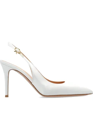 Gianvito Rossi Dames, Schoenen, Wit, Maat: 41 EU Leer
