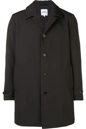 Aspesi Heren, Mantels, Zwart, Maat: XL Nylon