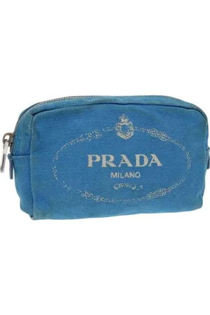 Prada Dames, Pre-owned, Blauw, Maat: ONE Size