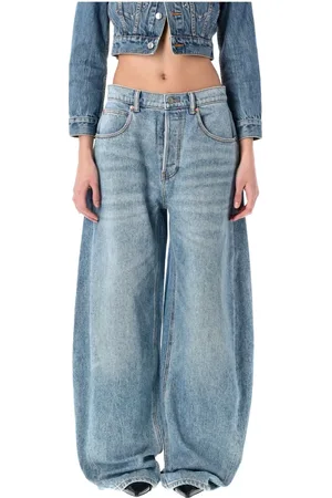 Alexander Wang Dames, Jeans, Blauw, Maat: W26 Katoen