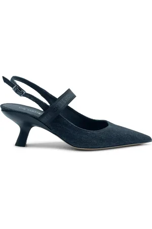 vic matiè Dames, Schoenen, Blauw, Maat: 41 EU Denim