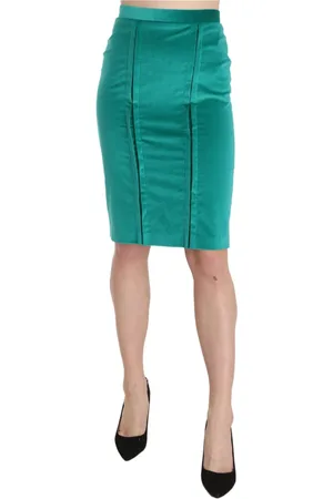 Gianfranco Ferré Dames, Rokken, Groen, Maat: XS Katoen