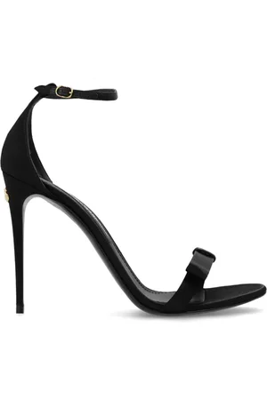 Dolce & Gabbana Dames, Schoenen, Zwart, Maat: 35 1/2 EU Satijn
