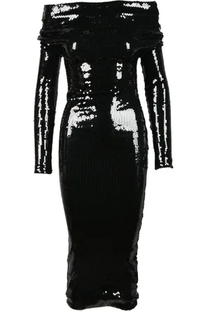 ALEXANDRE VAUTHIER Dames, Jurken, Zwart, Maat: M Poliester