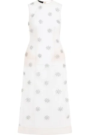 Simone Rocha Dames, Jurken, Wit, Maat: XS