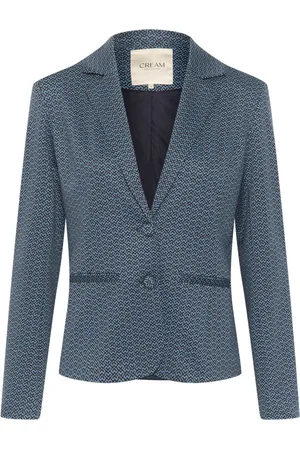 Cream Dames, Jassen, Blauw, Maat: XS
