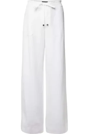Ralph Lauren Dames, Broeken, Wit, Maat: 2XL Katoen