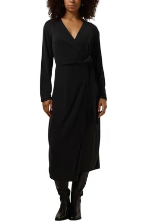 Moss Copenhagen Dames, Jurken, Zwart, Maat: S