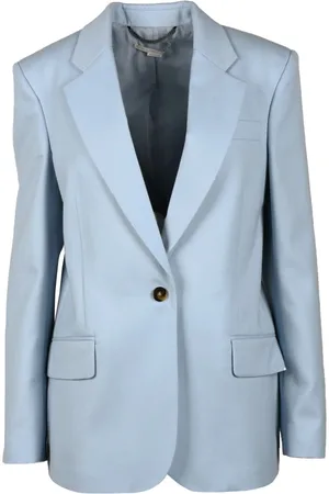 Stella McCartney Dames, Jassen, Blauw, Maat: XS Wol