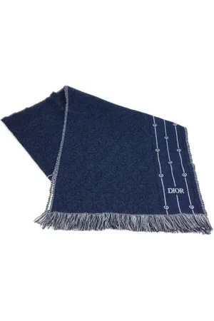Dior Dames, Pre-owned, Blauw, Maat: ONE Size Wol