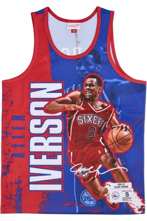 Mitchell & Ness Heren, Sport, Veelkleurig, Maat: XL Poliester
