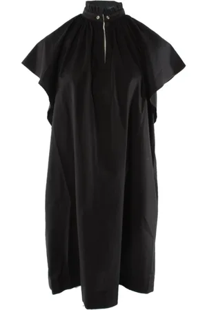 Max Mara Dames, Jurken, Zwart, Maat: S Katoen