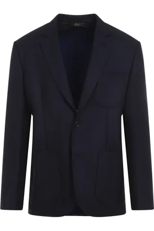 BRIONI Heren, Jassen, Blauw, Maat: M Wol
