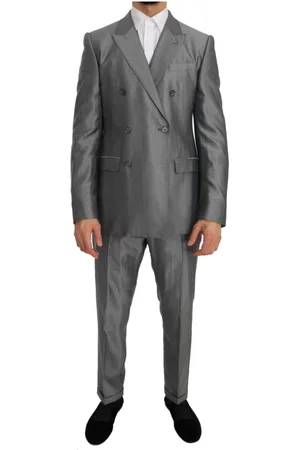 Dolce & Gabbana Heren, Pakken, Grijs, Maat: M