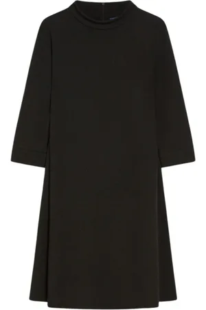 Max Mara Dames, Jurken, Zwart, Maat: XL Wol