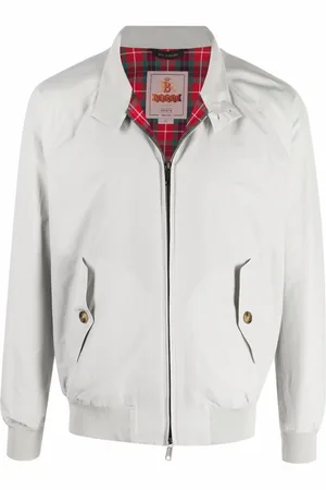 Baracuta Heren, Jassen, Wit, Maat: S Katoen