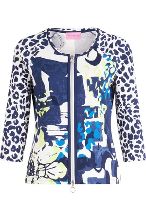 Betty Barclay Dames, Jassen, Veelkleurig, Maat: 2XL Leer