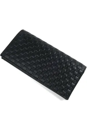 Gucci Heren, Pre-owned, Zwart, Maat: ONE Size Leer