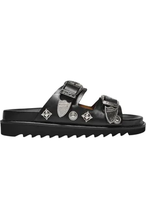 TOGA PULLA Dames, Schoenen, Zwart, Maat: 35 EU Leer