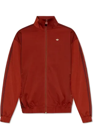 adidas Heren, Jassen, Rood, Maat: 2XL Viscose