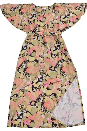 Molly Bracken Dames, Jurken, Veelkleurig, Maat: XS Satijn