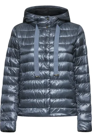 HERNO Dames, Jassen, Blauw, Maat: XS Zijde