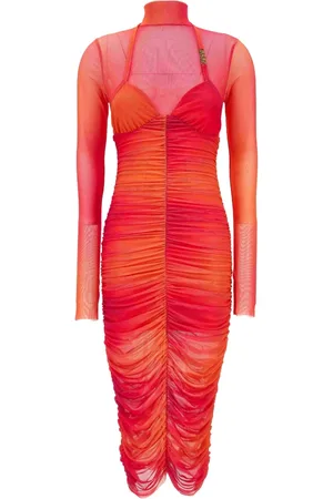 VERSACE Dames, Jurken, Veelkleurig, Maat: 2XS