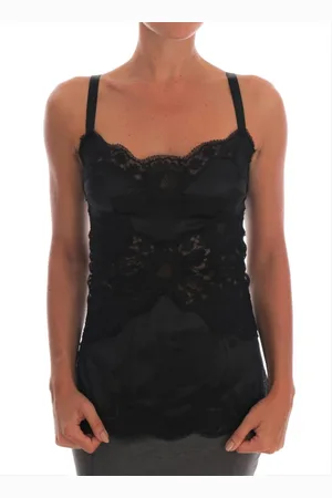 Dolce & Gabbana Dames, Tops, Zwart, Maat: M Zijde