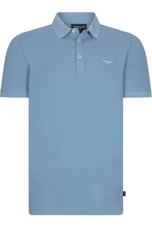 Cavallaro Napoli Heren, Tops, Blauw, Maat: XL Katoen