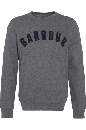 Barbour Heren, Sweatshirts & Hoodies, Grijs, Maat: M Katoen