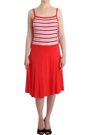 Rocco Barocco Dames, Jurken, Rood, Maat: M Jersey