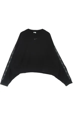 Nike Dames, Sweatshirts & Hoodies, Zwart, Maat: L Poliester