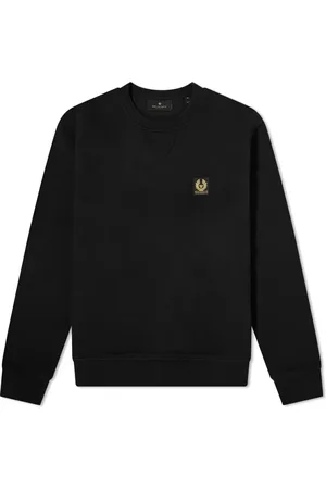 Belstaff Heren, Sweatshirts & Hoodies, Zwart, Maat: M Katoen