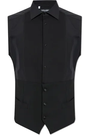 Dolce & Gabbana Heren, Overhemden, Zwart, Maat: 2XL Katoen