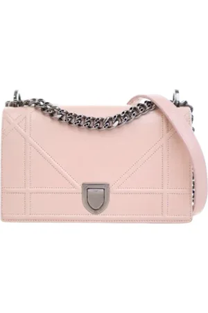 Dior Dames, Pre-owned, Roze, Maat: ONE Size Leer