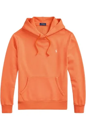 Ralph Lauren Heren, Sweatshirts & Hoodies, Oranje, Maat: S Katoen