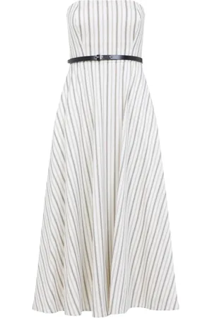 Max Mara Dames, Jurken, Wit, Maat: S