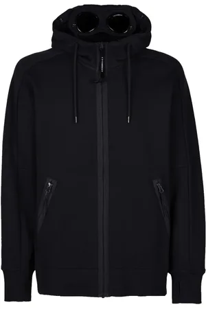 C.P. Company Heren, Sweatshirts & Hoodies, Zwart, Maat: 2XL Fleece