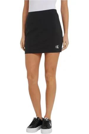 Calvin Klein Dames, Rokken, Zwart, Maat: M