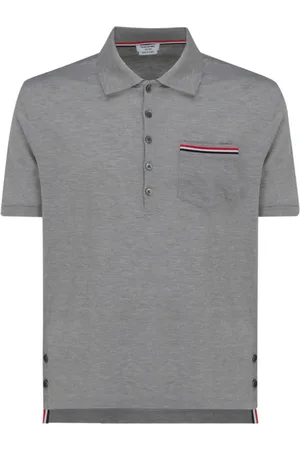 Thom Browne Heren, Tops, Grijs, Maat: XL Katoen