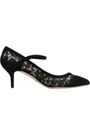 Dolce & Gabbana Dames, Schoenen, Zwart, Maat: 43 EU