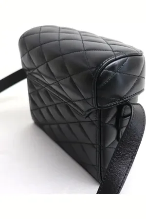 Saint Laurent Dames, Pre-owned, Zwart, Maat: ONE Size Leer