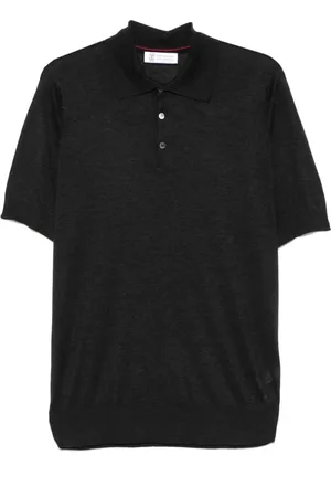 Brunello Cucinelli Heren, Tops, Grijs, Maat: 2XL