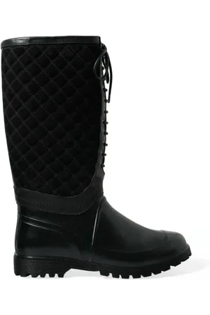 Dolce & Gabbana Heren, Schoenen, Zwart, Maat: 43 EU Leer