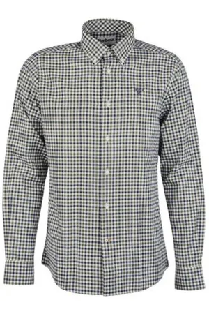 Barbour Heren, Overhemden, Groen, Maat: 3XL