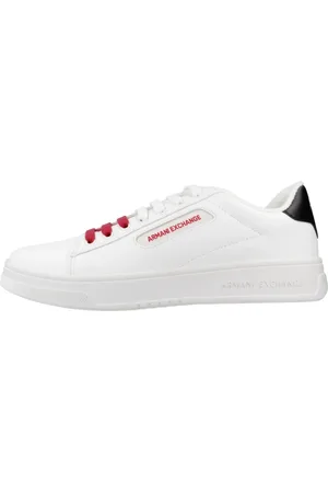 Armani Exchange Heren, Schoenen, Wit, Maat: 42 EU Leer