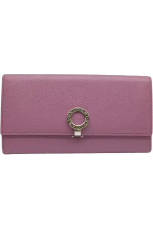 Bvlgari Dames, Pre-owned, Paars, Maat: ONE Size Leer