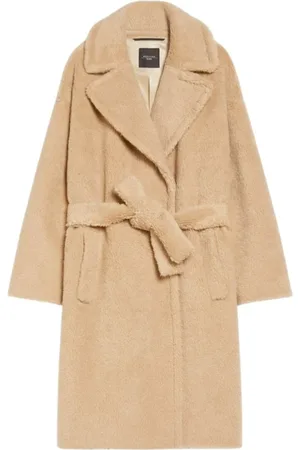 Max Mara Dames, Mantels, , Maat: XS Leer